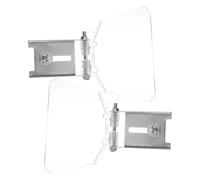 Osmond Protection des Yeux pour Banc, 2 Pièces de Protection des Yeux pour Kit de Remplacement pour la Plupart des Meuleuses D'Établi