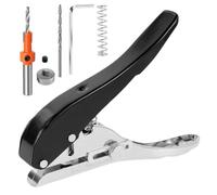 Osmond Punch à Trou 5/16 Pouces (8 Mm) un Seul-Puncher, Main Portable Maintenue pour les Étiquettes, Cartes, Carton en Plastique