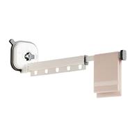 Osmond Rack de Vêtements en Alliage en Aluminium Pliable pour, Support de Vêtements Télescopique et Mural