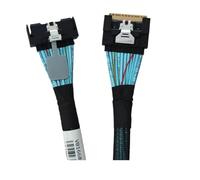 Osmond Slimline SAS MCIO SFF-8654 8I vers Standard 8654 8X High-Speed Anti Tilt Insertion MCIO 8X 8I vers Slimline SAS 4.0 SFF-8654 8i Câble de Serveur 0.5M