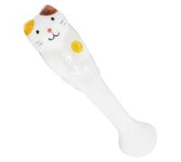 Osmond Support de Cuillère Suspendue pour Chat en Céramique, Gadgets de Cuisine en Forme de Dessin Animé pour Cuillères.