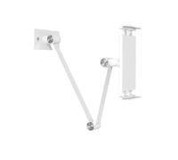 Osmond Support Mural de Cuisine Blanche pour Les Comprimés et Les Téléphones, Bras Pliable Réglable, Convient à des Écrans de 4,7 à 2,9 Pouces