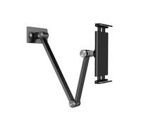 Osmond Support Mural Pliable Polyvalent pour Les Comprimés de Cuisine, Contient des Comprimés et Téléphones de 4,7 à 2,9 Pouces, Réglables, Noir