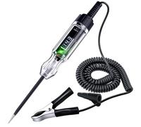 Osmond Testeur ¨¦lectrique ¨¤ LED Num¨¦rique 5-90V pour Automobile avec en PU de 140 Pouces, pour V¨¦rification des Circuits ¨¦lectriques