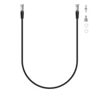 Osmond Tuyau de Régulateur pour Plongée avec Double Connecteur - Tuyau de Régulateur - Pièce de Plongée - Noir