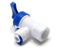 Osmose Robinet Adaptateur 12,7 mm Filetage fém. Réservoir Alimentation Cuve d’eau Valve Bypass