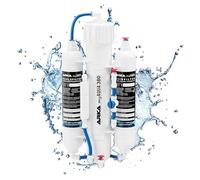 Osmoseur aquarium 380 L/j - eau ultra pure pour poissons, plantes & crevettes - triple filtration anti-nitrates, chlore & métaux lourds - facile à installer, sans électricité - ARKA myAqua380