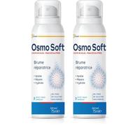 OSMOSOFT - Coups de soleil - Peaux échauffées - Brume réparatrice - Apaise, Répare et hydrate - Dès 3 ans - Aérosol - 75ml (Lot de 2)