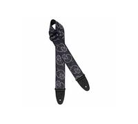OSN-65SKBK - Sangle guitare skulls noir