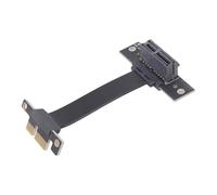 OSNIYAW 1 câble d'extension rapide PCIE3.0, le transfert de données à bande passante complète pour les réseaux graphiques et les cartes son, prend en charge les câbles de refroidissement