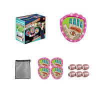 OSNIYAW 1 lot de boules lumineuses en polystyrène sûres et non mortelles avec clip simple pour les enfants, y compris 4 pagaies lumineuses et 6 boules adhésives