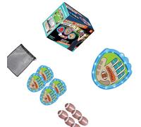 OSNIYAW 1 lot de boules lumineuses en polystyrène sûres et non mortelles avec clip simple pour les enfants, y compris 4 pagaies lumineuses et 6 boules adhésives
