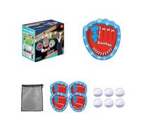 OSNIYAW 1 lot de boules lumineuses en polystyrène sûres et non mortelles avec clip simple pour les enfants, y compris 4 pagaies lumineuses et 6 boules adhésives