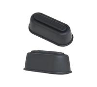OSNIYAW 1 paire de pieds de bagages, pieds de béquille latérale, crampons de rechange pour bagages, pieds, repose-pieds noirs pour toutes les valises, pièces de bagages, fond, pieds de béquille