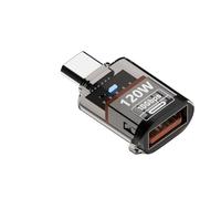 OSNIYAW Adaptateur USB C mâle USB Femelle, Petit avec indicateurs, convertisseur de lumière, Prise en de la Connexion du Dispositif de de données 10Gbps