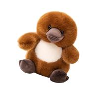 OSNIYAW Bec de canard en peluche de dessin animé, jouet avec peluche courte, 22 cm, poupée doudou compagnon, ami pour adultes, enfants, cadeau, cadeau d'anniversaire, jouet