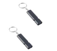 OSNIYAW Boussole d'urgence multifonction avec fonction sifflet et lanière de sécurité pour exploration camping étanche