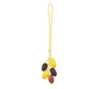 OSNIYAW Breloque de en grappe de raisin artisanale, substance d ' argile douce, détail artistique, ajout flexible, breloque de raisin vintage pour sacs à main