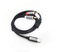 OSNIYAW Câble audio universel de type C vers 2RCA, prend en charge plusieurs appareils et une qualité sonore de première ans différents environnements fournit un câble audio pour smartphone