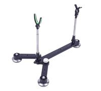 OSNIYAW Canne à pêche portable en métal pliable vertical pour tous les amateurs