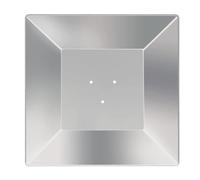 OSNIYAW Capuchons en aluminium résistants aux intempéries, résistants à la chaleur, protection lourde pour les radiateurs pyramidaux extérieurs, blocage de la saleté, couvercle chauffant résistant à