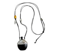 OSNIYAW Collier avec pendentif en bois motif chinois pour offrir des bijoux tendance, One Size, Comme décrit, Comme décrit.