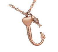 OSNIYAW Collier avec pendentif urne en forme de cœur avec mécanisme d'ouverture pour animal de compagnie disparu