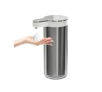 OSNIYAW Distributeur de Liquide en Mousse déclenché par Le Mouvement, Construction Solide en Acier Inoxydable, Parfait pour Un Usage Domestique, Distributeur de Savon de Cuisine et de Salle de Bains