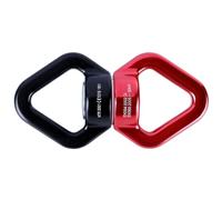 OSNIYAW Émerillons pivotants en alliage d'aluminium 30 kN, triangulaire, rotation à 360 degrés, connecteurs rotatifs pour hamac, pilates, hamac, connecteurs rotatifs