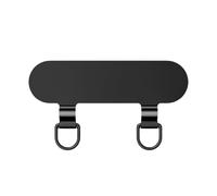 OSNIYAW Friendly Phone Tethers Clip - Support adhésif en acier inoxydable - Double crochet pour activités de plein air, port quotidien du téléphone et fixation des clés