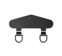 OSNIYAW Friendly Phone Tethers Clip - Support adhésif en acier inoxydable - Double crochet pour activités de plein air, port quotidien du téléphone et fixation des clés