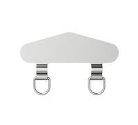 OSNIYAW Friendly Phone Tethers Clip - Support adhésif en acier inoxydable - Double crochet pour activités de plein air, port quotidien du téléphone et fixation des clés