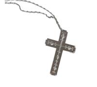 OSNIYAW Handicraftsman Drill Meet Chain en polyacrylique méditatif pour Stouthearted Trend et Japanese Street Fashion Encouraged Addons Chaîne crucifix, Einheitsgröße, comme décrit, Comme décrit