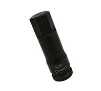 OSNIYAW Jeu de douilles hexagonales résistantes à la adaptées clés pneumatiques 4 adaptateurs de douilles à clé hexagonale intégrées essentielles pour atelier automobile de 10 mm