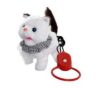 OSNIYAW Jouet électrique interactif en peluche avec capteurs de bruit pour chats amusants avec laisse électrique