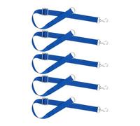 OSNIYAW Lot de 5 cordes de fixation réglables, pendentif seau d'eau en nylon pour l'écurie, fixation sûre, solution pratique pour suspendre les distributeurs de nourriture, pendentif seau d'eau en