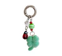 OSNIYAW Pendentif trèfle à quatre feuilles pour clés, sac à dos, cordon de téléphone tendance