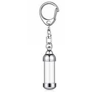 OSNIYAW Porte-clés élégant avec pendentif cendres comme bijou souvenir tendance pour les animaux de compagnie bien-aimés avec construction durable en alliage d'aluminium