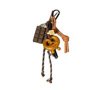 OSNIYAW Porte-clés pratique pour sac à chocolat - Ajoute une touche de créativité à n'importe quel sac à dos bagel chocolat, 02style