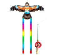 OSNIYAW Queue de cerf-volant dynamique avec ligne de pêche, jouet dynamique pour voler facilement, activités de plein air, ailes pour
