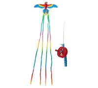 OSNIYAW Queue de cerf-volant dynamique avec ligne de pêche, jouet dynamique pour voler facilement, activités de plein air, ailes pour