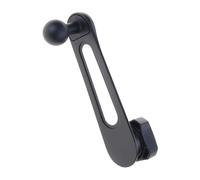 OSNIYAW Rallonges de rotule de 17 mm, bras rotatif à 360 degrés, support de ventilation général pour sortie d'air de voiture, support de téléphone et support, grille d'aération générale