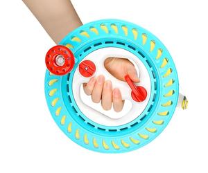 OSNIYAW Roue à cordes améliorée avec construction ABS antidérapante et robuste, enrouleur de cerf-volant en ABS