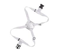 OSNIYAW Sangle de connexion légère en polyester résistant aux déchirures avec fermoirs sécurisés pour la stabilité du sac Sangle de sécurité en polyester, gris argenté, One Size