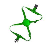 OSNIYAW Sangle de connexion légère en polyester résistant aux déchirures avec fermoirs sécurisés pour la stabilité du sac Sangle de sécurité en polyester, Vert, One Size