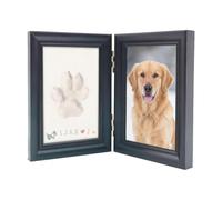 OSNIYAW Support commémoratif en bois pour empreintes de pattes, photos et décorations, décoration d'intérieur, détection d'animaux domestiques