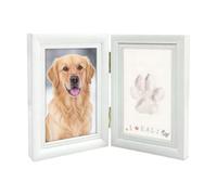 OSNIYAW Support commémoratif en bois pour empreintes de pattes, photos et décorations, décoration d'intérieur, détection d'animaux domestiques