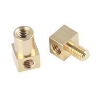 OSNIYAW Support d'impression 3D, écrou thermofusible à chaud, tête de pressage, connexion à 90 degrés, raccord fileté, raccord de tuyau, raccord, raccord d'imprimante