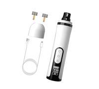 OSNIYAW Tondeuse À Ongles Électrique Faible Bruit pour Chiens Et Chats avec Double Lumière Et Batterie Rechargeable Broyeur Ongles Rechargeable par USB pour Animaux De Compagnie