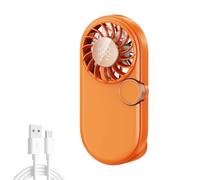 OSNIYAW Ventilateur portatif USB léger, doté d ' Un écran numérique et d ' Un contrôle de Vitesse continu, pour Ventilateur de Poche intérieur et extérieur